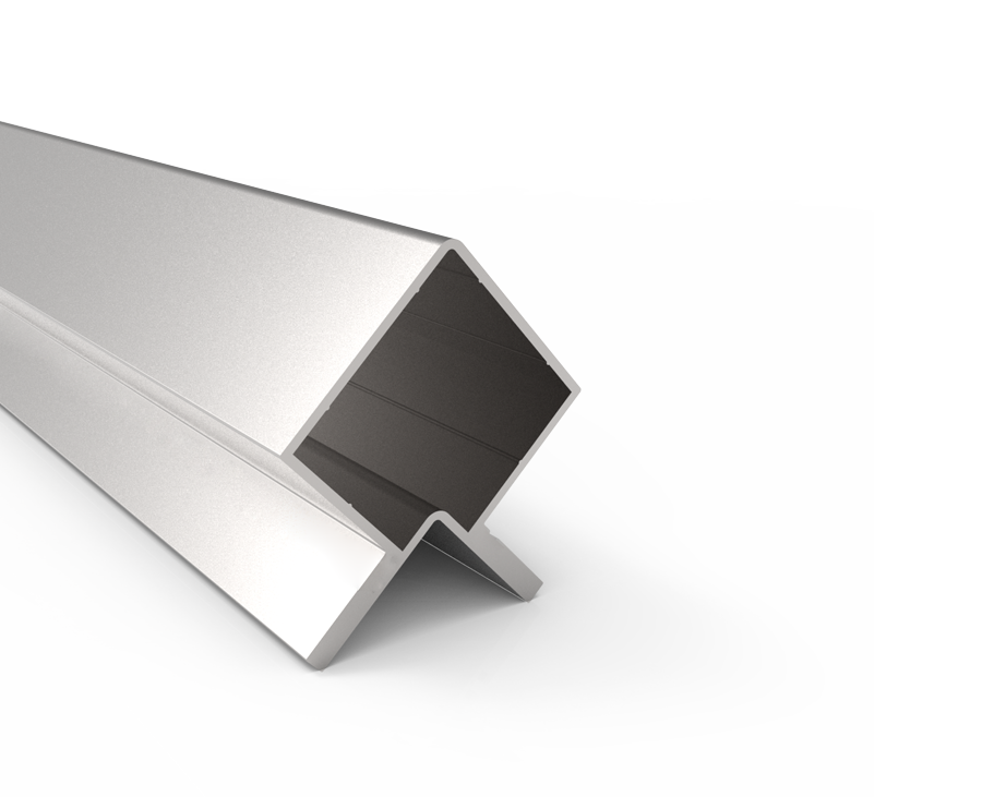 پروفیل  آلومینیومی 4 سانت ساده