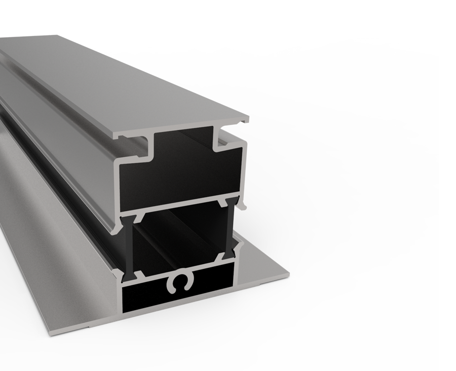 پروفیل آلومینیومی 5 سانت ترمال بریک